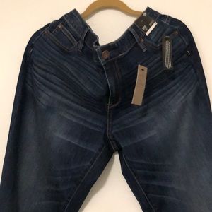 Dark bootcut jeans